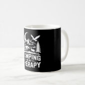 Mug Le camping ours hommes est ma performance de théra (Devant droit)
