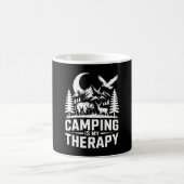 Mug Le camping ours hommes est ma performance de théra (Centre)