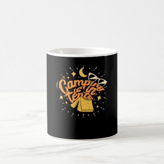 Mug Le Camping Se Fait Dans Des Tentes (Centre)