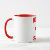 Mug Le Canada n'est PAS à vendre (Gauche)
