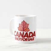 Mug Le Canada n'est pas à vendre Canadian Pride (Devant gauche)