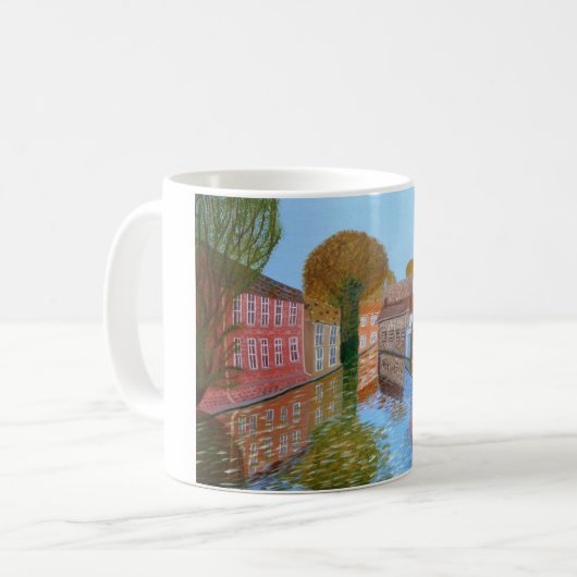 Mug Le canal Brugge (Devant gauche)