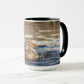 Mug Le canard de Mallard au parc Downing (Devant droit)