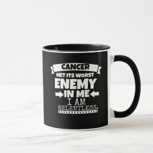 Mug Le cancer a atteint son pire ennemi