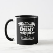 Mug Le cancer a atteint son pire ennemi (Gauche)