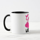 Mug Le Cancer A Pris La Mauvaise Fille (Gauche)
