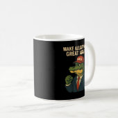 Mug Le Candidat Gator – Rendons les Alligators Géniaux (Devant droit)