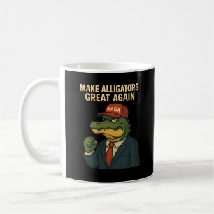 Mug Le candidat Gator - Rendre sa grandeur aux Alligat