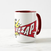 Mug Le canon Cybernétique de Chibi Cyborg (Devant droit)