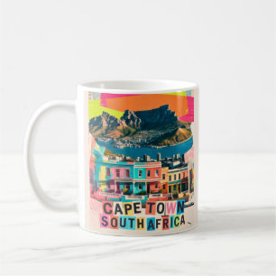 Mug Le Cap Afrique du Sud Voyage Bo-Kaap Paysage