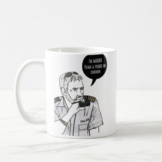 Mug Le capitaine (Gauche)