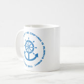 Mug Le capitaine a toujours raison (Devant gauche)