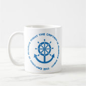 Mug Le capitaine a toujours raison (Gauche)