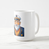 Mug Le capitaine du navire (Devant droit)