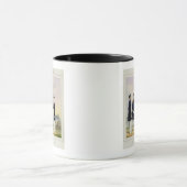 Mug Le capitaine, le dirigeant de drapeau et le (Centre)