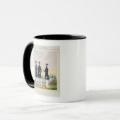 Mug Le capitaine, le dirigeant de drapeau et le (Devant gauche)