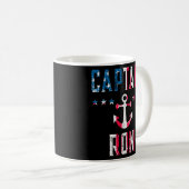 Mug Le capitaine patriotique Ron Us Drapeau 4 juillet  (Devant droit)