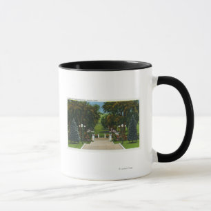 Mug Le capitol fait un pas vue du parc d'état