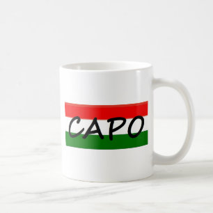 Mug Le CAPO, capo signifie le PATRON ! en italien et