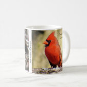 Mug Le cardinal du Nord par Birding Collectibles (Devant droit)