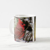 Mug Le cardinal du Nord par Birding Collectibles (Devant gauche)