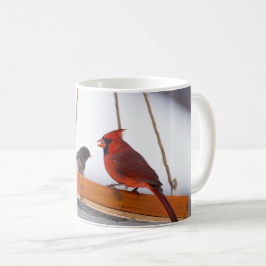 Mug Le cardinal et la mule Juncos Coffee (Devant droit)