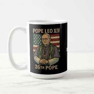 Mug Le cardinal Robert Prevost le pape élu Leo XIV