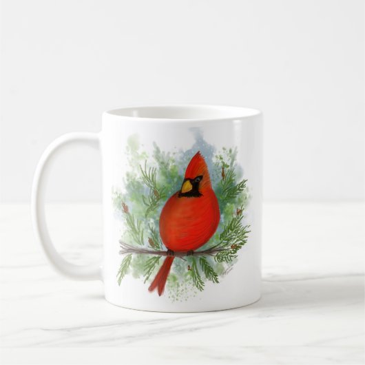 Mug Le Cardinal Rouge (Gauche)