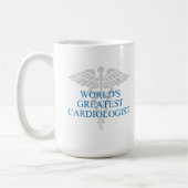 Mug le cardiologue #greatest de #Worlds (Gauche)