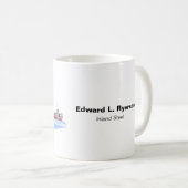 Mug Le cargo des Grands Lacs Edward L. Panneau d'affic (Devant droit)