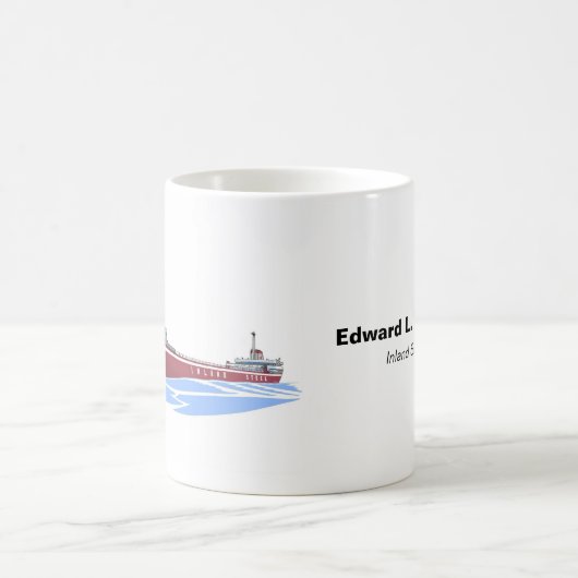 Mug Le cargo des Grands Lacs Edward L. Panneau d'affic (Centre)