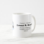 Mug Le cargo des Grands Lacs Ernest R. Breech Rouge St (Devant droit)
