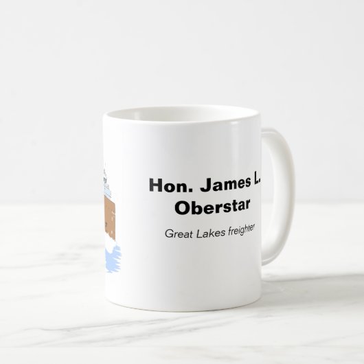 Mug Le cargo des Grands Lacs James L. Oberstar (Devant droit)
