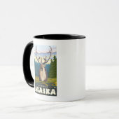 Mug Le caribou dans la nature - Anchorage, Alaska (Devant gauche)