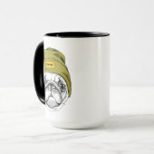 Mug Le carlin | de hippie il fait frais (Devant gauche)