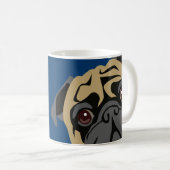 Mug Le carlin observe (Devant droit)
