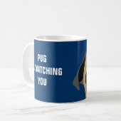 Mug Le carlin observe (Devant gauche)