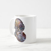Mug Le casque vintage du plongeur de Steampunk (Devant gauche)