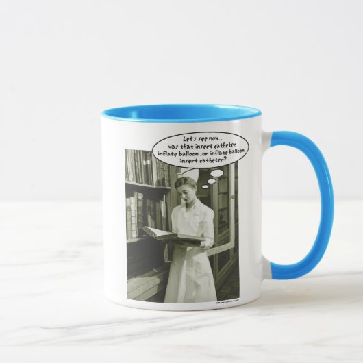 Mug Le cathéter d'insertion gonflent le ballon ou (Droite)