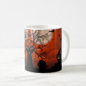 Mug Le cauchemar de la lune sanglante d'Halloween (Devant droit)