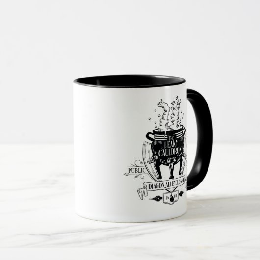 Mug LE CAULDRON™ Shop Graphic LEAKY (Devant droit)