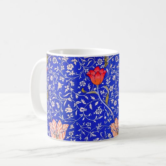 Mug Le célèbre motif de Medway de William Morris (Devant gauche)