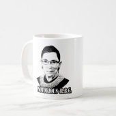 Mug Le célèbre R.B.G. - Ruth Bader Ginsburg (Devant gauche)
