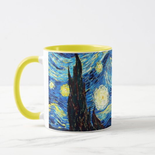 Mug Le célèbre tableau de Van Gogh, Starry Night (Gauche)
