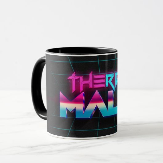 Mug Le centre commercial Rad "Wave 5" 11oz.Mug (Devant gauche)