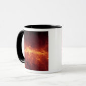 Mug Le centre de la Voie Lactée avec poussière (Devant gauche)