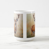 Mug Le Cerf Majestic Dans La Forêt D'Automne (Centre)