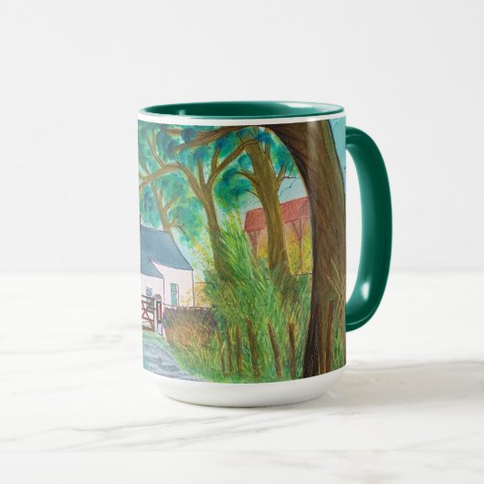 Mug Le chalet irlandais (Devant droit)