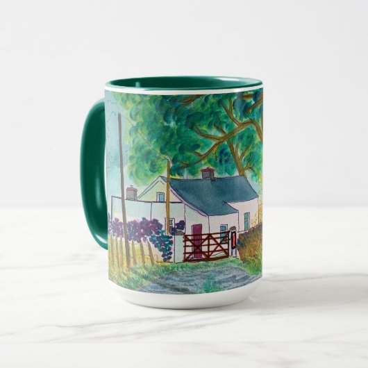 Mug Le chalet irlandais (Devant gauche)