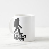 Mug Le Champion de Leave No Trace Funny Bigfoot (Devant gauche)